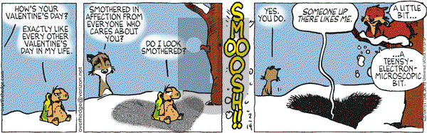 Over the Hedge on Tuesday February 14, 2012 Comic Strip