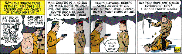 Rip Haywire on Monday January 16, 2012 Comic Strip