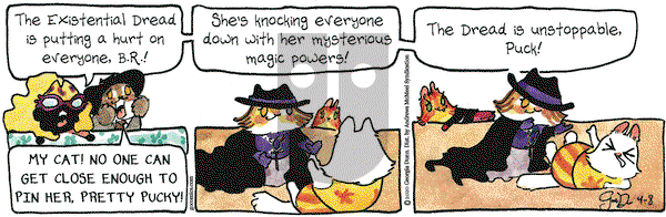 Breaking Cat News on Wednesday April 8, 2020 Comic Strip