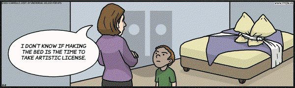 F Minus on Monday August 8, 2011 Comic Strip