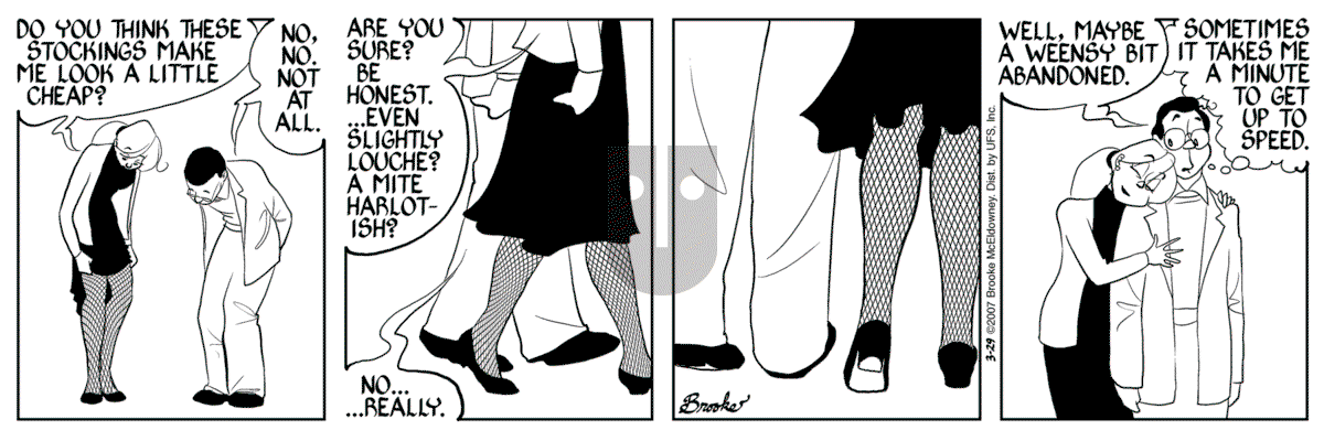 9 Chickweed Lane - Thursday March 29, 2007 Comic Strip