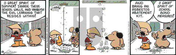 DeFlocked on Monday August 27, 2012 Comic Strip