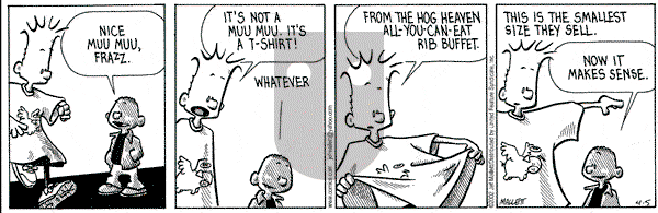 Frazz on Friday April 5, 2002 Comic Strip