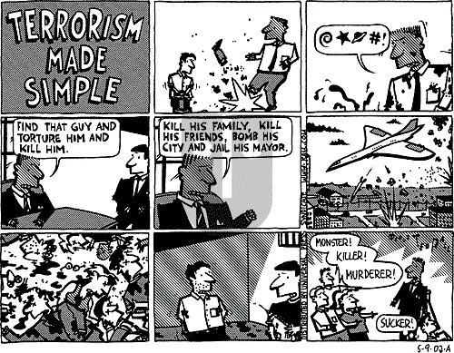 Ted Rall on Thursday May 9, 2002 Comic Strip