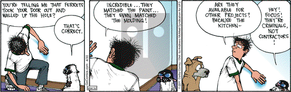 Get Fuzzy on Wednesday April 30, 2025 Comic Strip