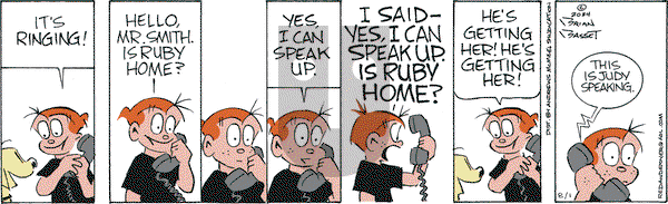 Red and Rover - Thursday August 1, 2024 Comic Strip