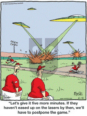 In the Bleachers - Thursday June 16, 2005 Comic Strip