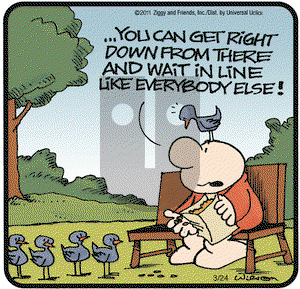 Ziggy on Thursday March 24, 2011 Comic Strip