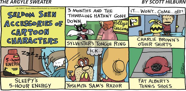 The Argyle Sweater on Sunday January 8, 2017 Comic Strip