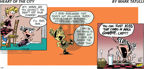 Heart of the City on Sunday June 8, 2008 Comic Strip