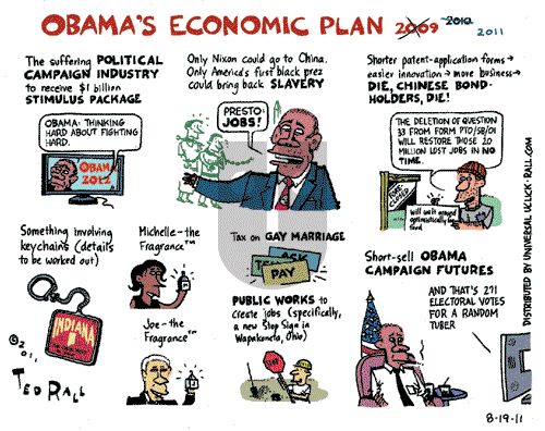 Ted Rall on Friday August 19, 2011 Comic Strip