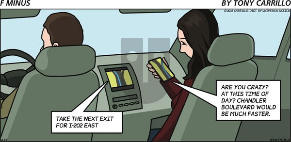F Minus on Sunday April 10, 2016 Comic Strip