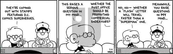 FoxTrot on Thursday March 9, 2006 Comic Strip