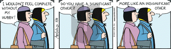 The Born Loser on Tuesday March 8, 2011 Comic Strip