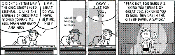 Pearls Before Swine on Tuesday December 25, 2007 Comic Strip