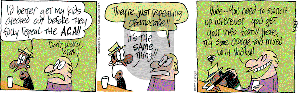 The Knight Life on Thursday January 26, 2017 Comic Strip