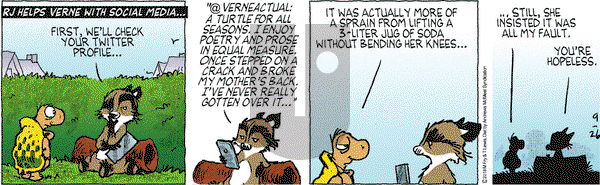 Over the Hedge on Thursday September 26, 2019 Comic Strip