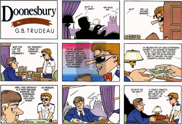 Doonesbury on Sunday December 18, 1988 Comic Strip