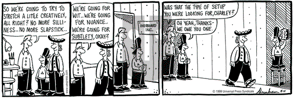 Overboard on Tuesday May 11, 1999 Comic Strip
