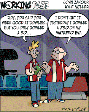 Working Daze on Saturday March 24, 2007 Comic Strip