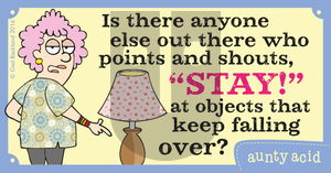 Aunty Acid on Saturday February 27, 2016 Comic Strip