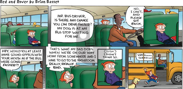 Red and Rover on Sunday October 26, 2014 Comic Strip