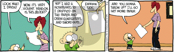 The Buckets on Thursday June 21, 2012 Comic Strip