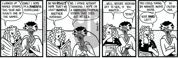 Clear Blue Water on Wednesday June 14, 2006 Comic Strip