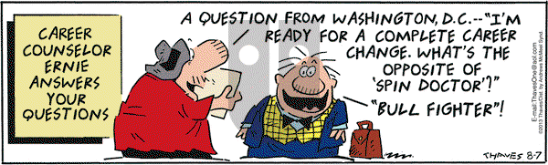 Frank and Ernest on Tuesday August 7, 2018 Comic Strip
