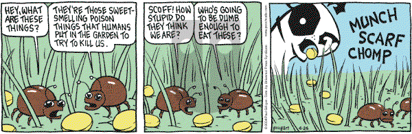 Pooch Cafe on Monday April 26, 2004 Comic Strip