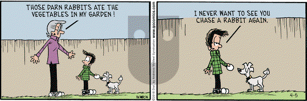 Grand Avenue on Thursday April 5, 2018 Comic Strip