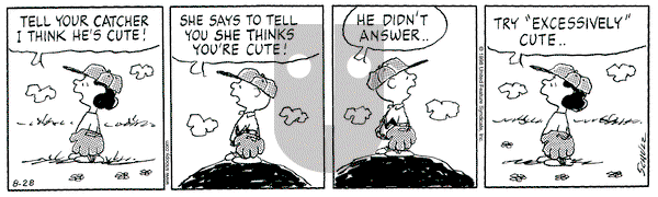 Peanuts on Friday August 28, 1998 Comic Strip