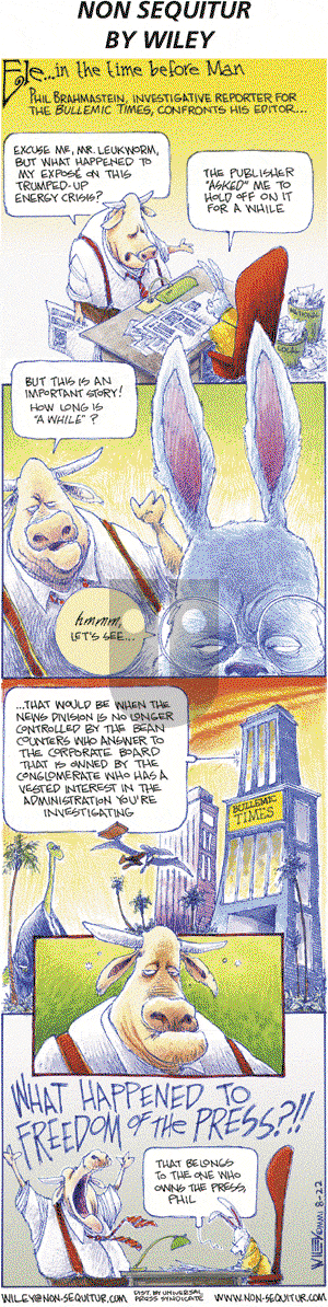 Non Sequitur on Friday October 29, 2004 Comic Strip