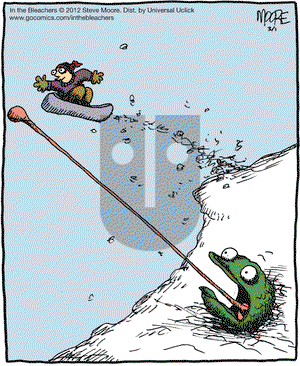 In the Bleachers - Thursday March 1, 2012 Comic Strip