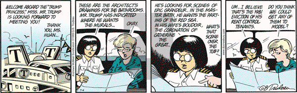 Doonesbury on Tuesday July 4, 2017 Comic Strip