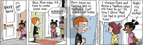 Cul de Sac on Wednesday June 1, 2016 Comic Strip