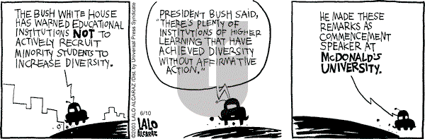 La Cucaracha on Tuesday June 10, 2003 Comic Strip