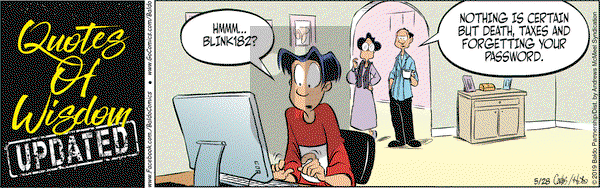 Baldo on Tuesday May 28, 2019 Comic Strip