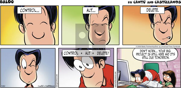 Baldo on Sunday November 30, 2008 Comic Strip