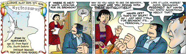 Alley Oop on Friday March 27, 2009 Comic Strip