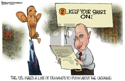 Jerry Holbert on Tuesday February 25, 2014 Comic Strip