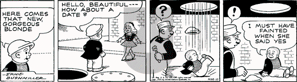 Nancy Classics on Tuesday March 10, 2015 Comic Strip