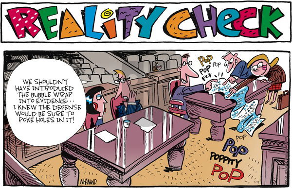 Reality Check on Sunday January 12, 2014 Comic Strip