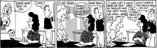 Luann on Monday June 6, 1994 Comic Strip