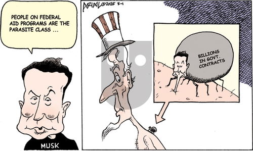 Robert Ariail - Saturday March 1, 2025 Comic Strip