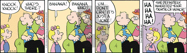 Drabble on Friday August 7, 2015 Comic Strip