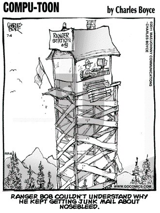 Compu-toon on Monday July 4, 2011 Comic Strip