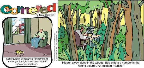 Cornered on Sunday September 4, 2016 Comic Strip