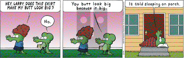 Pearls Before Swine on Thursday March 14, 2019 Comic Strip