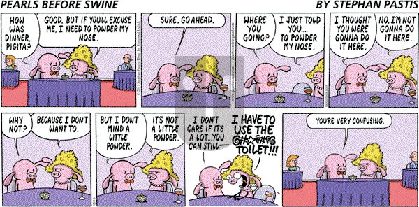 Pearls Before Swine on Sunday October 16, 2011 Comic Strip